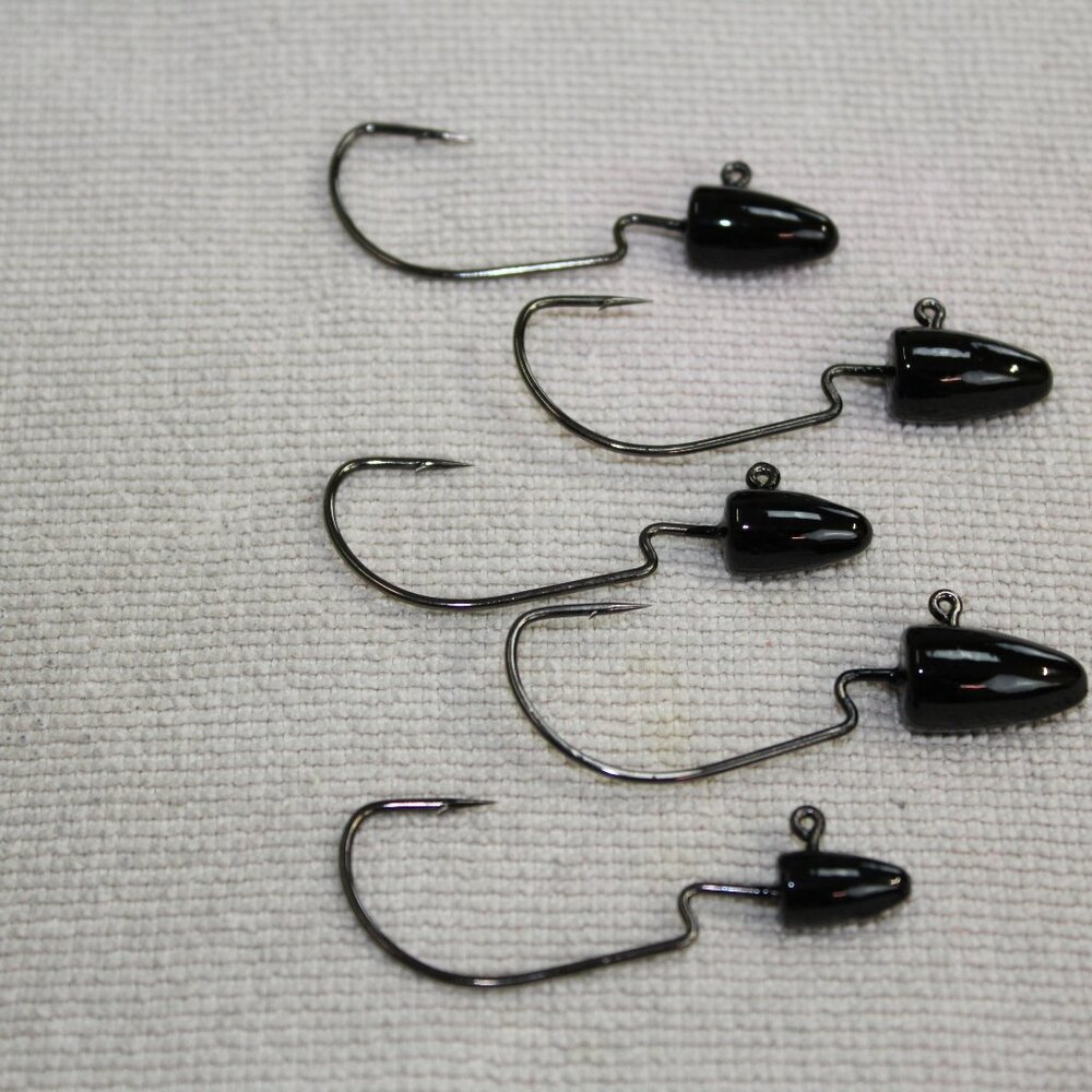 Weighted EWG 2/0 Worm Hooks